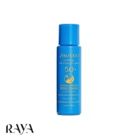 لوسیون ضد آفتاب ضد چروک شیسیدو با  SPF 50 حجم 7 میل